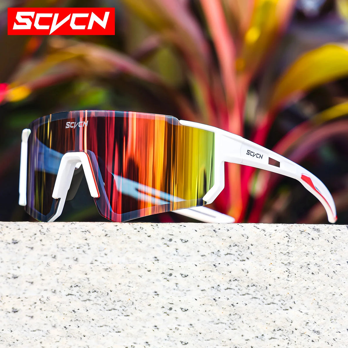 SCVCN new Outdoor Cycling Sunglasses Men MTB Bike Glasses Sports Mountain Climbing fishing Women Bicycle Cycling UV400 Goggles