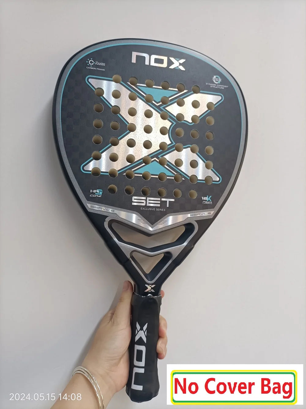 NOX New 2024 2023 2025 Paleta Padel Tennis Rackets Paddle Carbon Fiber EVA Memory Flex Foam Core Lightweight Pop Sports Racquet