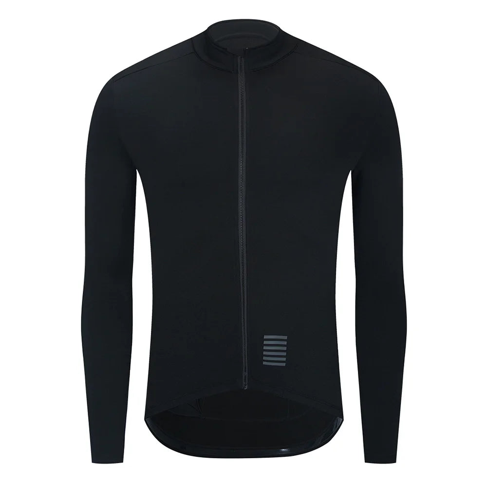YKYWBIKE Men's Cycling Jersey Winter&Autumn Long Sleeve Thermal Fleece lining Bicycle Warm Jacket Road Bike MTB Clothing