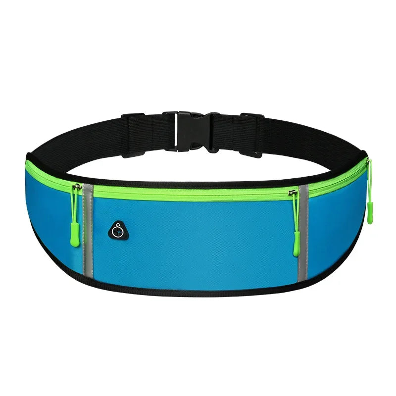 Sports Running Bag Men Women Waist Bag Mobile Cell Phone Pouch Waterproof Invisible Belt Bag for Outdoors Gym Sport Bags