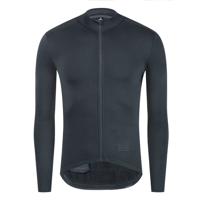 YKYWBIKE Men's Cycling Jersey Winter&Autumn Long Sleeve Thermal Fleece lining Bicycle Warm Jacket Road Bike MTB Clothing