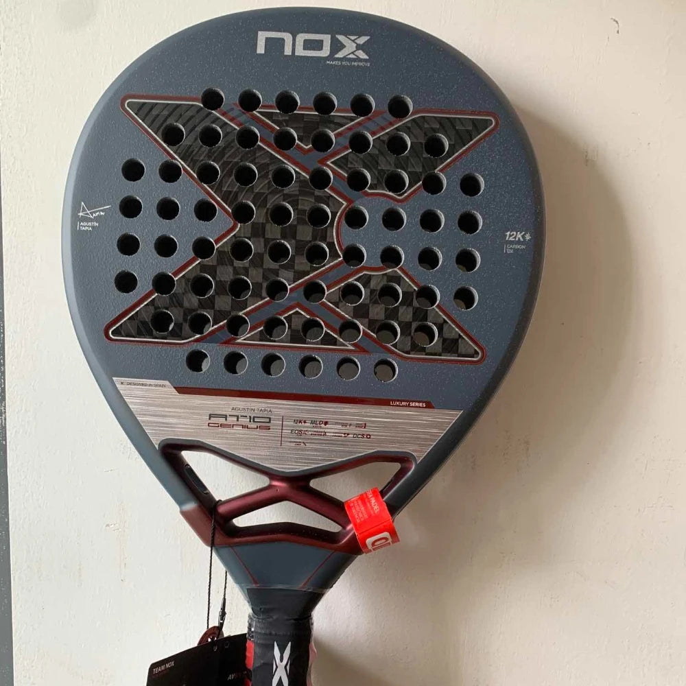 NOX New 2024 2023 2025 Paleta Padel Tennis Rackets Paddle Carbon Fiber EVA Memory Flex Foam Core Lightweight Pop Sports Racquet