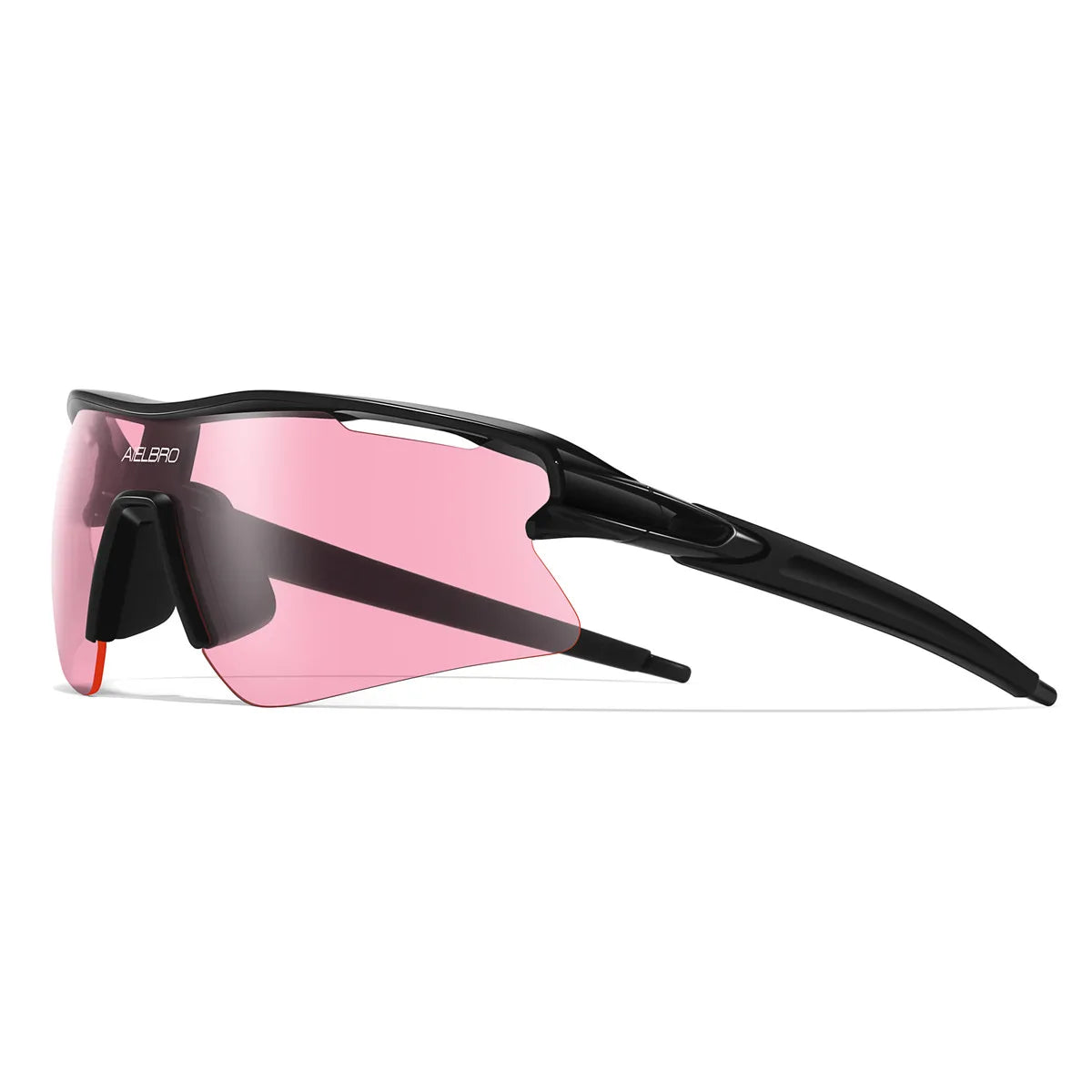 AIELBRO Sports Sunglasses for Men Women Cycling Running - UV400 Protection Bicycle Glasses for Road Bike & Outdoor Activities