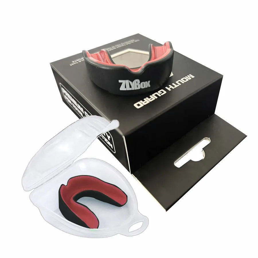 1Pc High-Quality Eva Material Sports Mouthguard Braces and Braces Are Suitable for High-Intensity Sports Such as Boxing, Basketball, Football, Comprehensive Fighting, Taekwondo