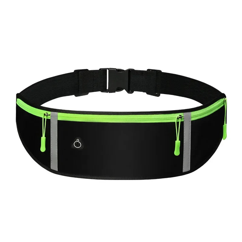 Sports Running Bag Men Women Waist Bag Mobile Cell Phone Pouch Waterproof Invisible Belt Bag for Outdoors Gym Sport Bags