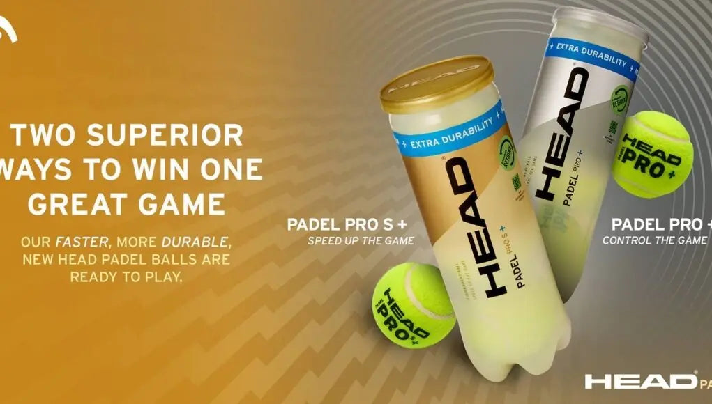 Head Pro S + Padel Balls - High Durability, Available in Sets of 3, 6, 12, or 24 Botes, Ideal for Advanced Players, Excellent Control, and Robust Felt for Long-lasting Performance in Padel Sports Equipment.