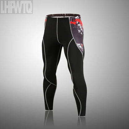 Men's Ski Thermal Underwear Set Motorcycle 4 Seasons Skiing Warm Base Layers Sportwear Tight Long Shirt & Tops Set Clothing