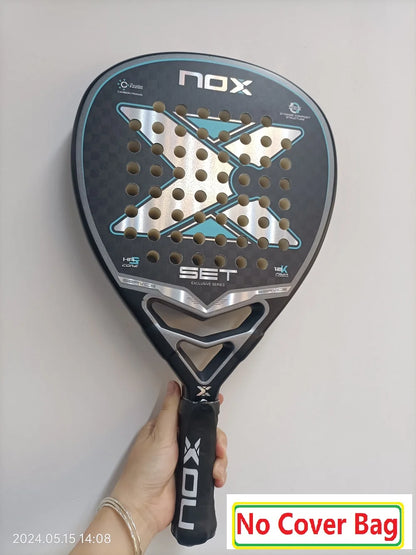 NOX New 2024 2023 2025 Paleta Padel Tennis Rackets Paddle Carbon Fiber EVA Memory Flex Foam Core Lightweight Pop Sports Racquet