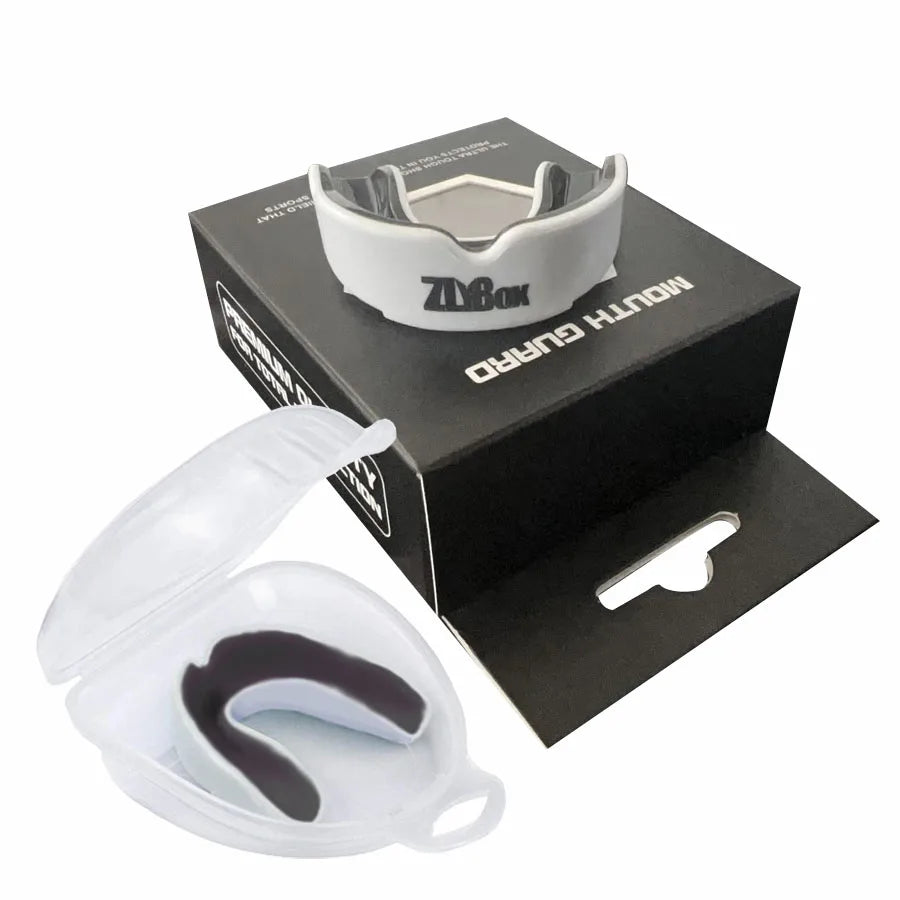 1Pc High-Quality Eva Material Sports Mouthguard Braces and Braces Are Suitable for High-Intensity Sports Such as Boxing, Basketball, Football, Comprehensive Fighting, Taekwondo