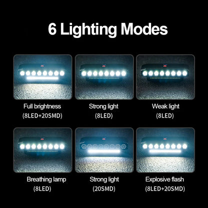 New USB Charging MTB Headlight Bicycle Light LED Waterproof Cycling Lamp Flashlight Cycling Horn Bike Light Front light bicycle