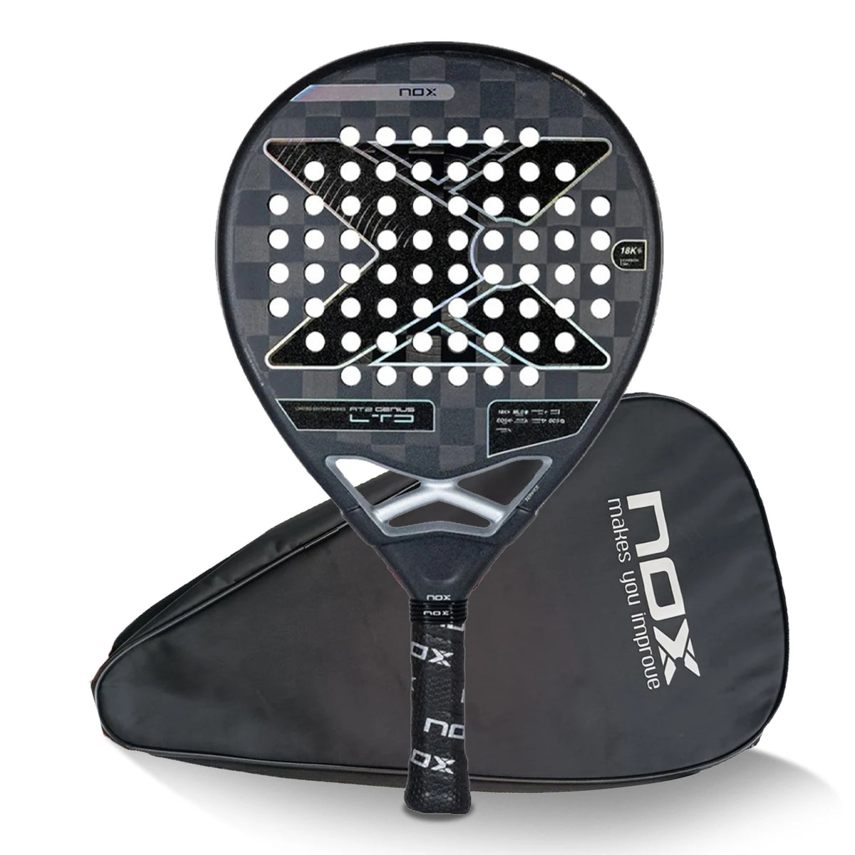 NOX New 2024 2023 2025 Paleta Padel Tennis Rackets Paddle Carbon Fiber EVA Memory Flex Foam Core Lightweight Pop Sports Racquet