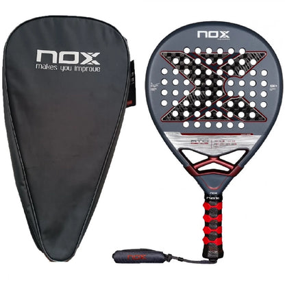 NOX New 2024 2023 2025 Paleta Padel Tennis Rackets Paddle Carbon Fiber EVA Memory Flex Foam Core Lightweight Pop Sports Racquet