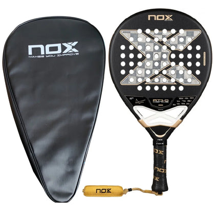 NOX New 2024 2023 2025 Paleta Padel Tennis Rackets Paddle Carbon Fiber EVA Memory Flex Foam Core Lightweight Pop Sports Racquet