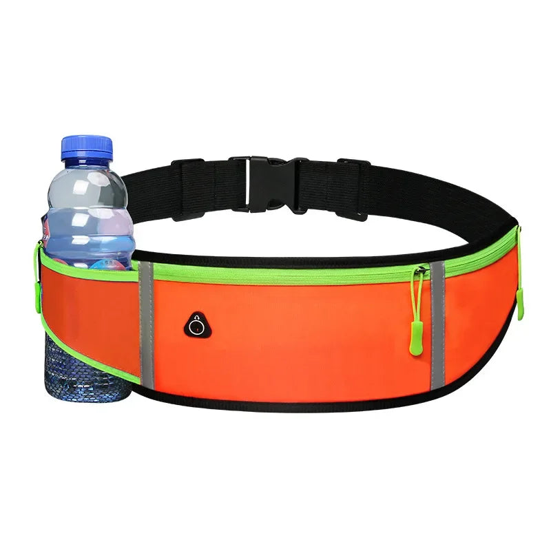 Sports Running Bag Men Women Waist Bag Mobile Cell Phone Pouch Waterproof Invisible Belt Bag for Outdoors Gym Sport Bags