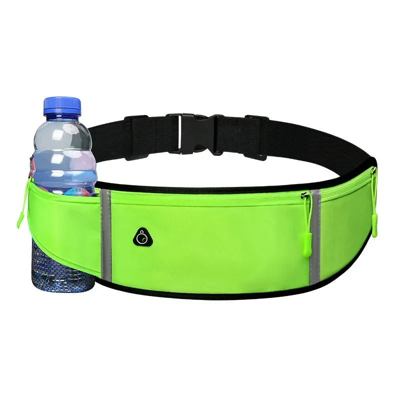Sports Running Bag Men Women Waist Bag Mobile Cell Phone Pouch Waterproof Invisible Belt Bag for Outdoors Gym Sport Bags