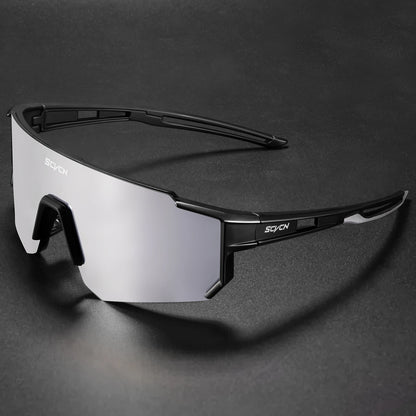 SCVCN new Outdoor Cycling Sunglasses Men MTB Bike Glasses  Sports Mountain Climbing fishing Women Bicycle Cycling UV400 Goggles
