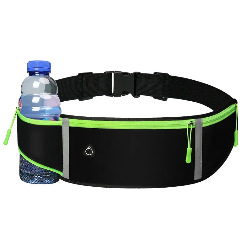 Sports Running Bag Men Women Waist Bag Mobile Cell Phone Pouch Waterproof Invisible Belt Bag for Outdoors Gym Sport Bags