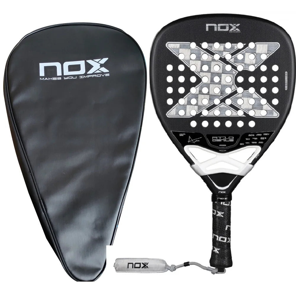 NOX New 2024 2023 2025 Paleta Padel Tennis Rackets Paddle Carbon Fiber EVA Memory Flex Foam Core Lightweight Pop Sports Racquet