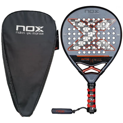 NOX New 2024 2023 2025 Paleta Padel Tennis Rackets Paddle Carbon Fiber EVA Memory Flex Foam Core Lightweight Pop Sports Racquet