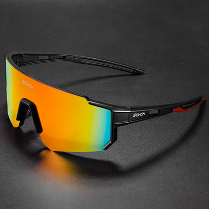 SCVCN new Outdoor Cycling Sunglasses Men MTB Bike Glasses  Sports Mountain Climbing fishing Women Bicycle Cycling UV400 Goggles