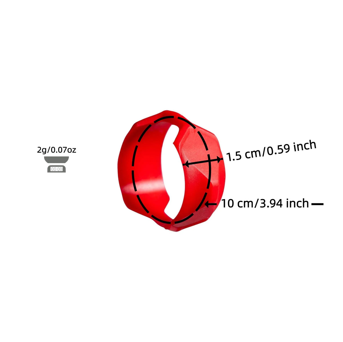 Tennis Racket Grip Enhancer Rings, 4 Colors, Boost Friction and Reduce Vibration, Silicone Material, 4-Pack, Padel Accessories G