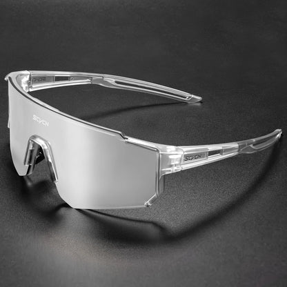 SCVCN new Outdoor Cycling Sunglasses Men MTB Bike Glasses  Sports Mountain Climbing fishing Women Bicycle Cycling UV400 Goggles